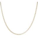 9ct Yellow Gold Belcher Chain 18"