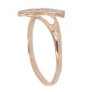 14ct Yellow Gold Cubic Zirconia Fancy Ring
