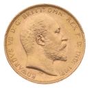 1906 Edward VII Large Head Australia Full Sovereign Coin