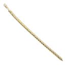 9ct Yellow Gold Curb Bracelet 7"