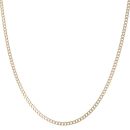9ct Yellow Gold Curb Chain 18"
