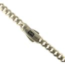 14ct Yellow Gold Monaco Classic Plain Lock Curb Chain 22"