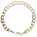 9ct Yellow Gold Curb Bracelet 8.5"