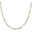 9ct Yellow Gold Figaro Chain 18"
