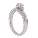 18ct White Gold 0.35ct Brilliant Cut Diamond Solitaire Ring