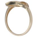 9ct Yellow Gold Cubic Zirconia Celtic Knot Ring