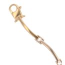 18ct Yellow and White Gold Fancy Bracelet 7.5"