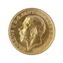 1911 George V Large Head UK Half Sovereign Coin