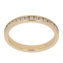 18ct Yellow Gold 0.50ct Brilliant Cut Diamond Full Eternity Ring
