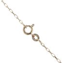 9ct Yellow Gold Patterned Locket And Chain 22"
