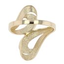 14ct Yellow Gold Swirl Ring