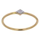 22ct Yellow Gold Cubic Zirconia Ring