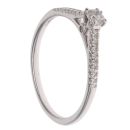 9ct Yellow Gold 0.25ct Brilliant Cut Diamond Solitaire Ring