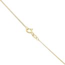 9ct Yellow Gold 0.85ct Brilliant Cut Diamond Cluster Pendant And Chain 18"