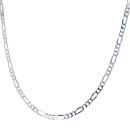 Silver Figaro Chain 16"