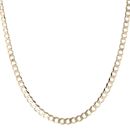 9ct Yellow Gold Curb Chain 20"