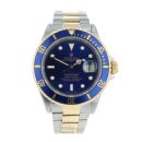 Rolex Submariner 'Bluesy' Pre Owned Watch Ref 16613