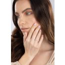 Silver Platinum Plated 1.15ct Mixed Shape Lab Grown Diamond Eternity Ring