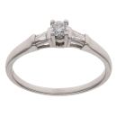 18ct White Gold 1.15ct Brilliant Cut Diamond Solitaire Ring