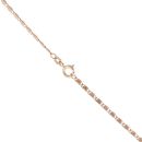 14ct Rose Gold Snail Chain 24"