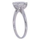 18ct White Gold 2.00ct Lab Grown Diamond Pear Cut Solitaire Ring