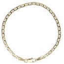 14ct Yellow Gold Anchor Bracelet 8"
