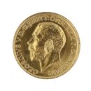 1911 George V Large Head UK Full Sovereign Coin