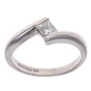 18ct White Gold 0.33ct Brilliant Cut Diamond Solitaire Ring