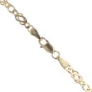 9ct Yellow Gold Fancy Chain 18"