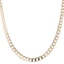 9ct Yellow Gold Curb Chain 22"