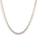 9ct Yellow Gold Curb Chain 20"