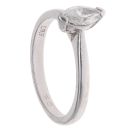 Platinum 0.50ct Marquise Cut Diamond Solitaire Ring