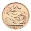 1905 Edward VII Australia Full Sovereign Coin
