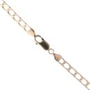 9ct Yellow Gold Square Curb Chain 22"