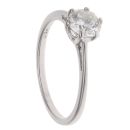 18ct White Gold 0.66ct Brilliant Cut Diamond Solitaire Ring