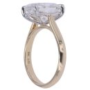 9ct Yellow Gold 5.00ct Oval Cut Lab Grown Diamond Solitaire Ring