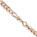 9ct Rose Gold Albert T-Bar Chain 18"