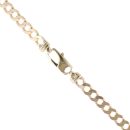 9ct Yellow Gold Curb Chain 22"