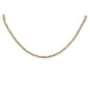 14ct Yellow Gold Corkscrew Link 24" Chain