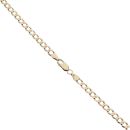 9ct Yellow Gold Curb Chain 22"