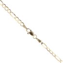 9ct Yellow Gold Figaro Chain 18"