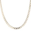 9ct Yellow Gold Curb Chain 20"