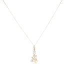 18ct Yellow Gold 0.75ct Brilliant Cut Diamond Pendant And Chain 18"