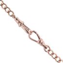 9ct Rose Gold Albert T-Bar Chain 18"