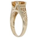 9ct Yellow Gold Citrine Solitaire Ring