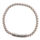Unique & Co Stainless Steel Belcher Bracelet 8.5"