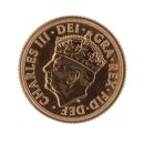2023 Charles III UK Half Sovereign Coin