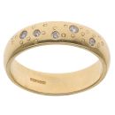 18ct Yellow Gold 0.08ct Diamond Fancy Ring