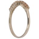 9ct Yellow Gold Citrine Half Eternity Ring