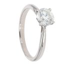18ct White Gold 1.00ct Diamond Solitaire Ring